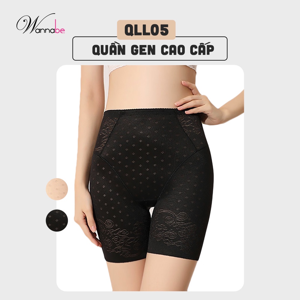 Quần lót gen nữ cao cấp Wannabe QLL05 giúp định hình vòng bụng tái tạo đường cong tạo sự tự tin quyến rũ