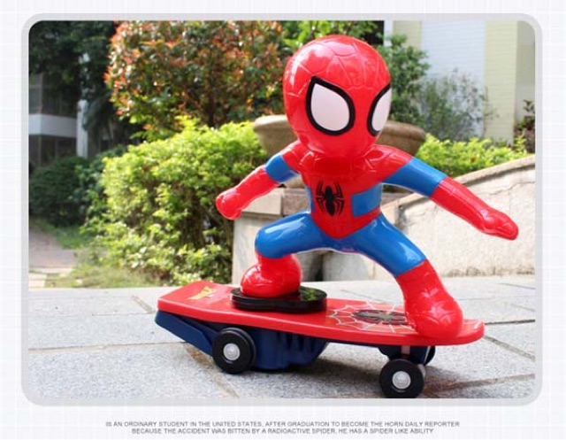 [SALE 10%] Đồ chơi người nhện Spider Man trượt ván cho bé