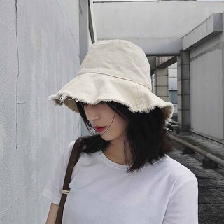 Mũ nón bucket vành rách đội mùa hè đi chơi, đi dạo, đi biển cho nam nữ