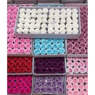Hộp 50 bông hoa hồng sáp thơm hàng Vip loại 1 bông to /PM shop