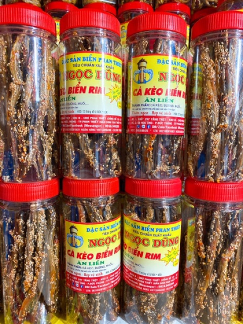 Cá Kèo Biển Rim ( ăn liền ) là món ăn yêu thích của shop Đặc Sản Biển Phan Thiết NGỌC DŨNG; Hộp 200 gram. HSD 12 tháng