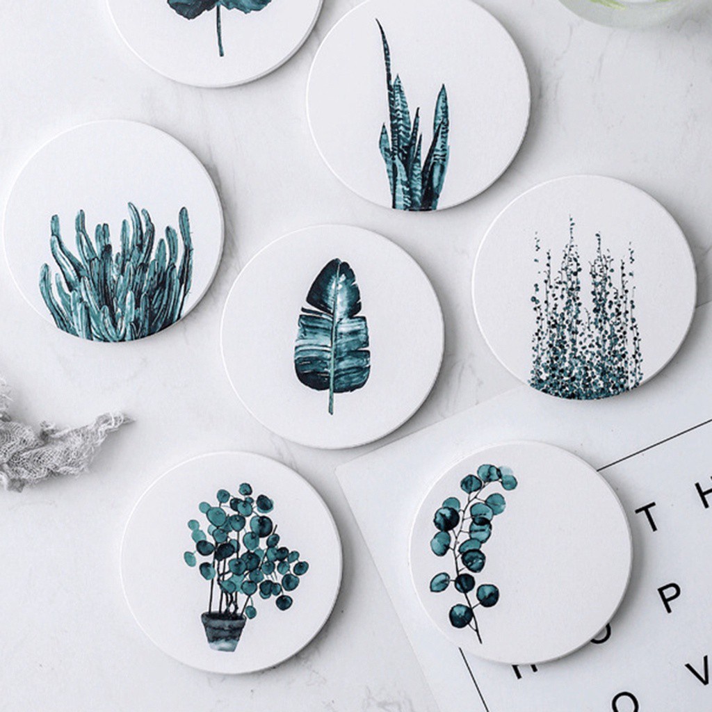 Đế lót ly Epoch bằng gốm sứ chịu nhiệt phong cách Bắc Âu trang trí nội thất