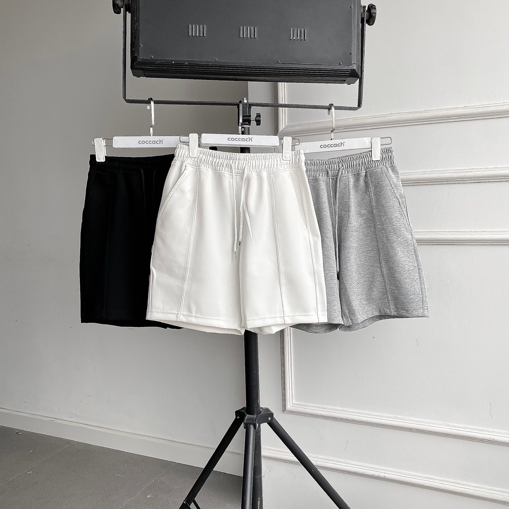 Quần shorts nỉ gân basic QS601 by COCCACH