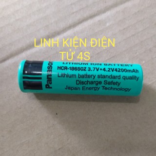 Pin sạc Panasonic HCR-18650, 3.7V - 4.2V_ 4200mAh