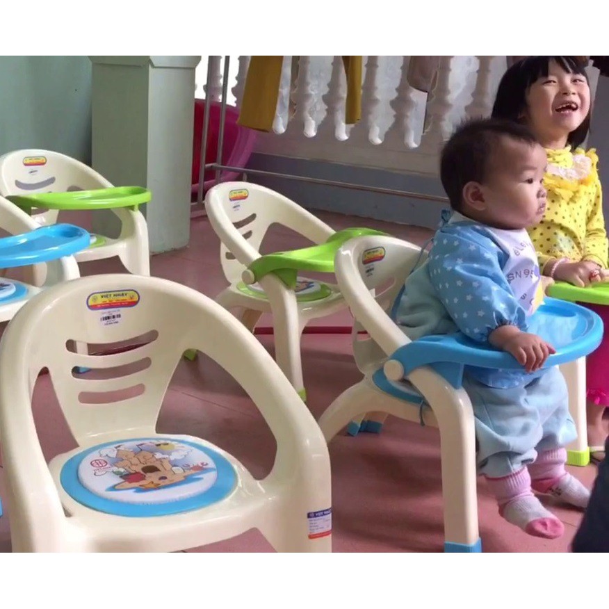 Ghế ăn dặm Việt Nhật cho bé - ghế tập ngồi