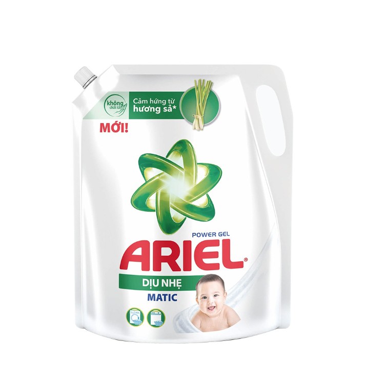 Nước Giặt Ariel Dịu Nhẹ Cho Da Nhạy Cảm Túi 3.25kg