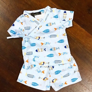 Combo bộ yukata với set bò