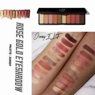 Bảng phấn mắt elf rose gold sunset eyeshadow pallette mỹ