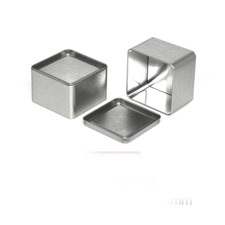 Hũ Cốc Thiếc Vuông - Cốc Đựng Nến Thơm Hanmade DIY