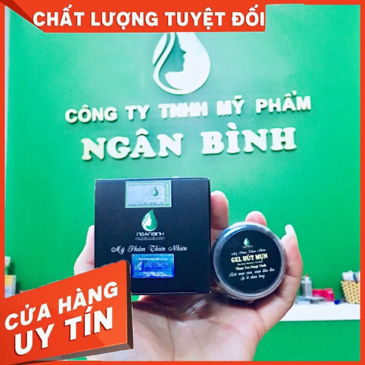 (SALE) (CÓ VIDEO PHÂN BIỆT THẬT GIẢ) Lột mụn than tre,gel hút mụn than tre hoạt tính ngân bình chính hãng