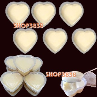 Como 30 Khuôn Làm Bánh Flan Trái Tim Sữa Chua Rau Cau Có Nắp