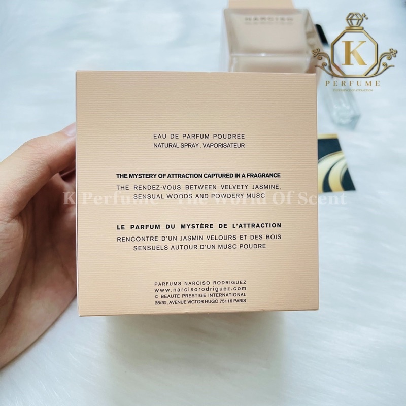 [K Perfume Chính Hãng] Nước Hoa Nữ Narciso Rodriguez Poudree EDP | Thế Giới Skin Care
