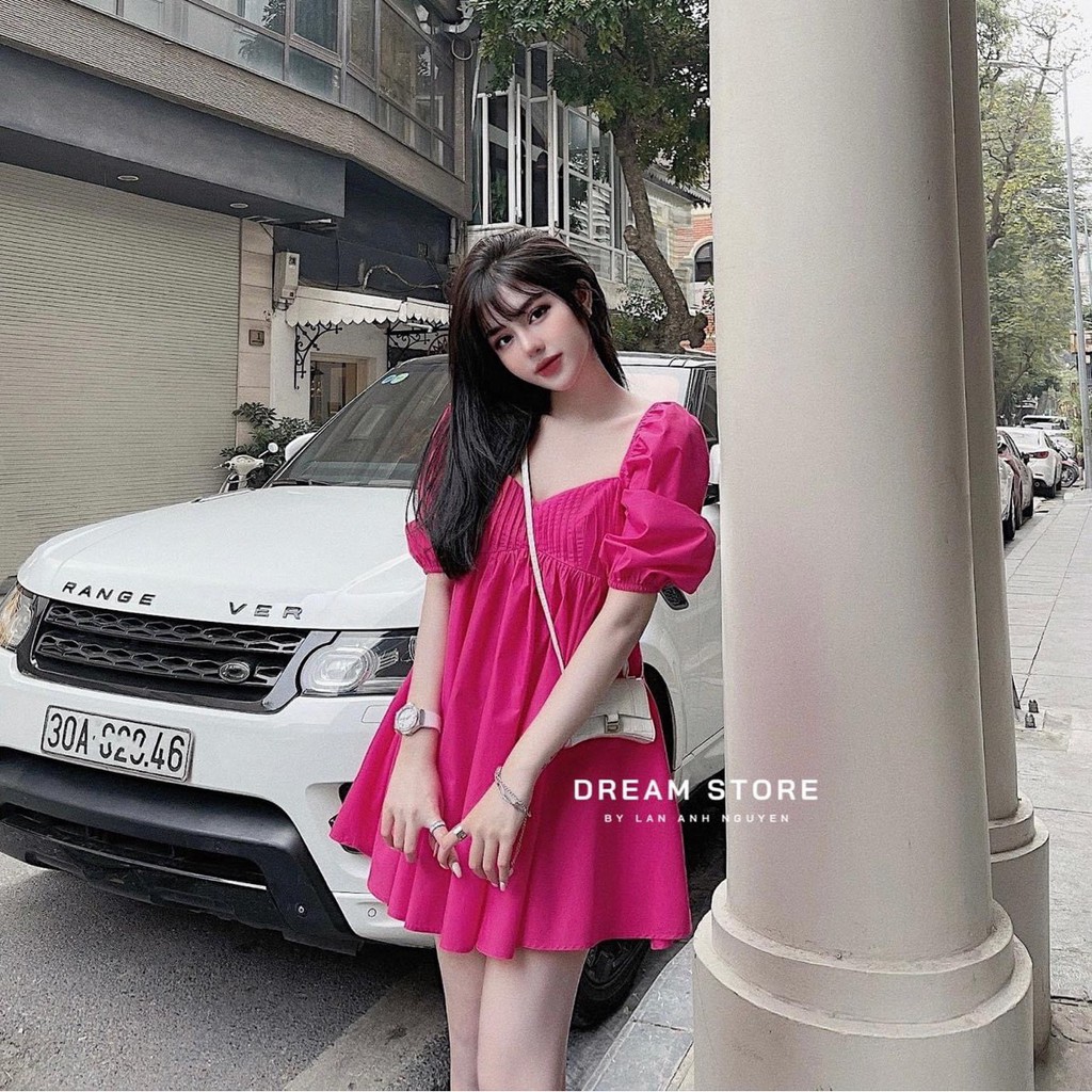 Đầm Babydoll Xếp Ly