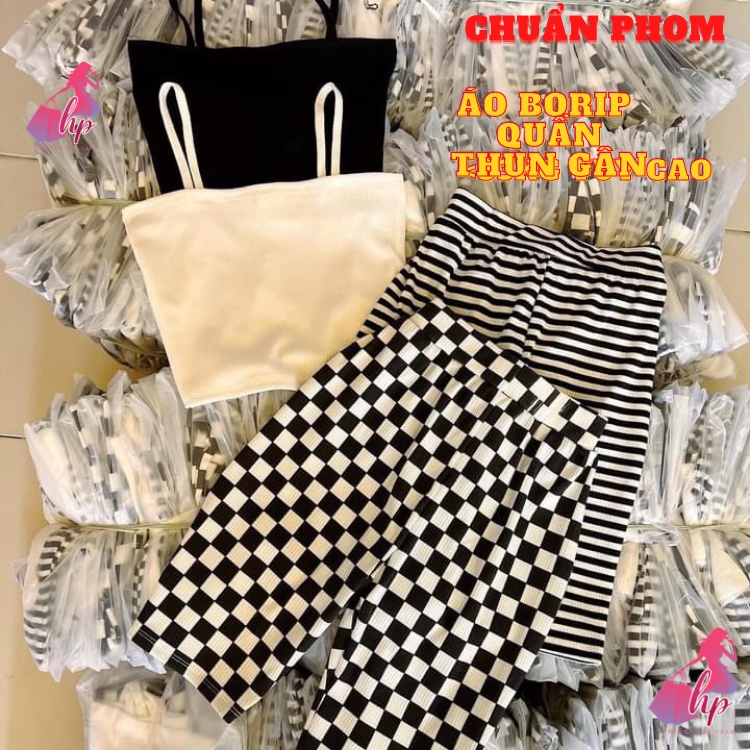 Bộ sản phẩm đồ nữ áo croptop 2 dây kèm quần ngố lửng mặc nhà ngủ đi chơi sang chảnh mùa hè alohashop91