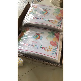 Học liệu bóc dán my busy book