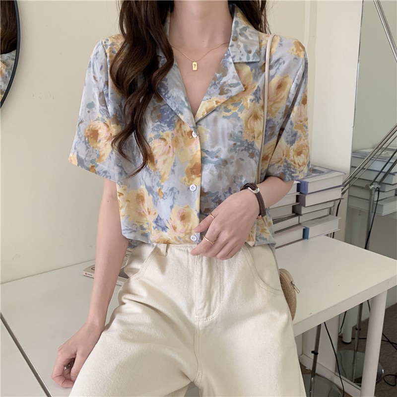 Hoa vàng xanh vintage | 11 HIN