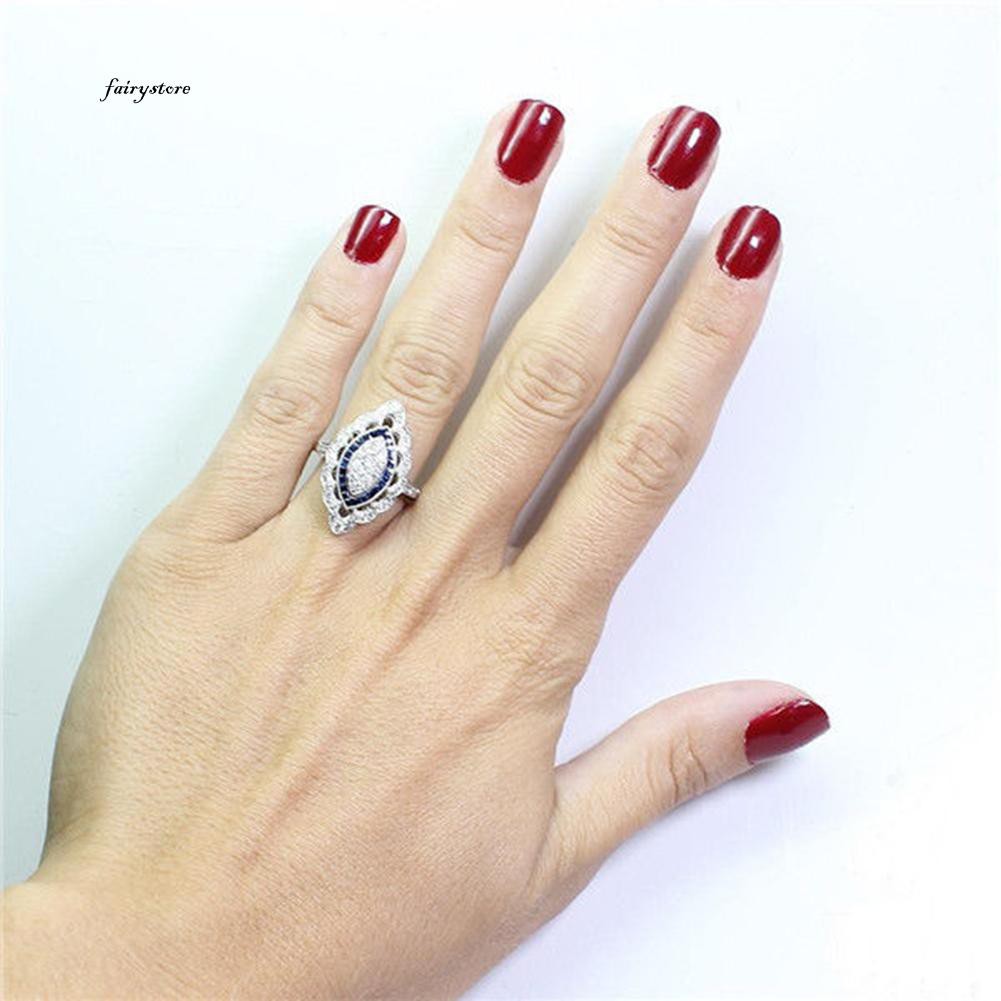 Nhẫn đính đá pha lê sang trọng cho nữ | BigBuy360 - bigbuy360.vn