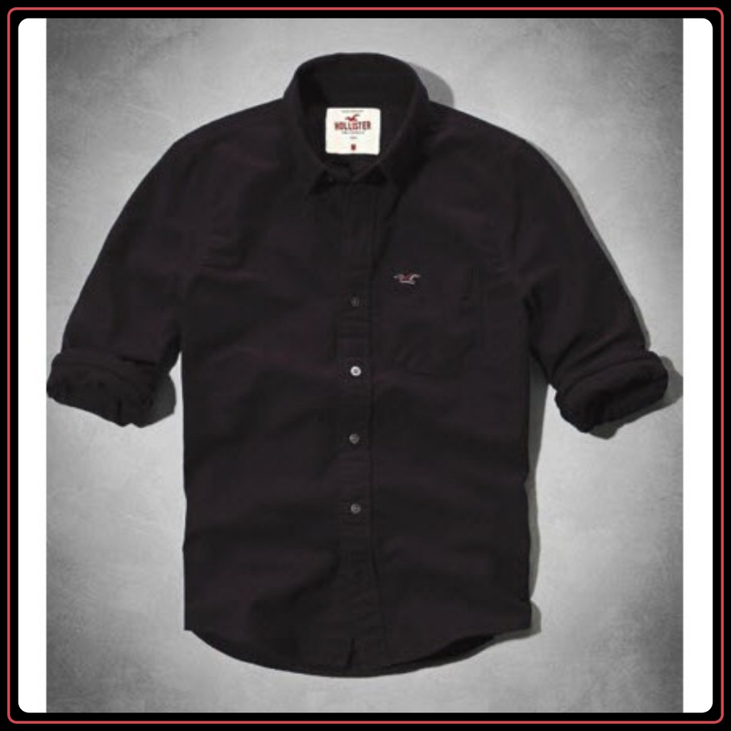 Áo sơ mi nam GẤU 194 cổ thuyền tay dài vải lụa mềm mại, ít nhăn - chuẩn form regular fit sang trọng - Hollister BigSize | BigBuy360 - bigbuy360.vn