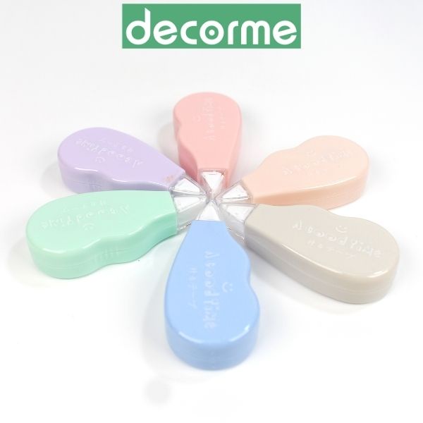 Bút xóa kéo mini WD Decorme nhiều màu sắc dễ thương (lẻ 1 chiếc ngẫu nhiên)