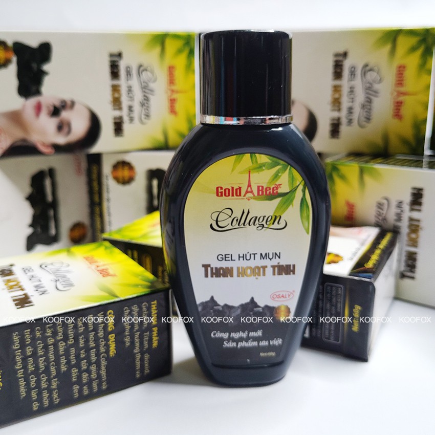 [LỘT SẠCH] Bình Gel Lột Mụn Than Hoạt Tính Gold Bee 100% thiên nhiên - Sạch Mụn, Không Rát, Không To Chân Lông - KOOFOX | BigBuy360 - bigbuy360.vn