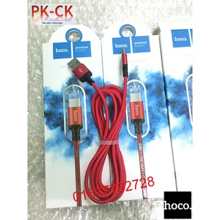 Cáp sạc Hoco X14 Type C 2M Bh 12T
