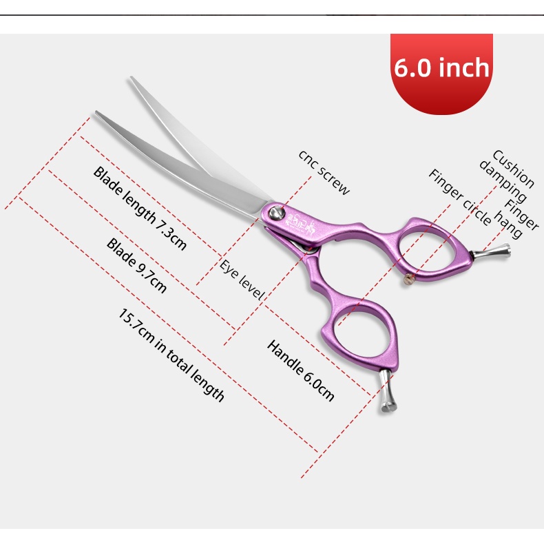 Kéo Tỉa Lông Thú Cưng Nhiều Màu Sắc Tiện Dụng