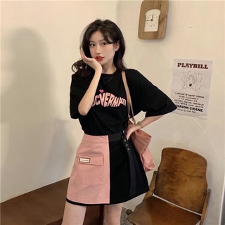 Set Áo Phông Chân Váy Buộc Eo Xinh Xắn Taobao