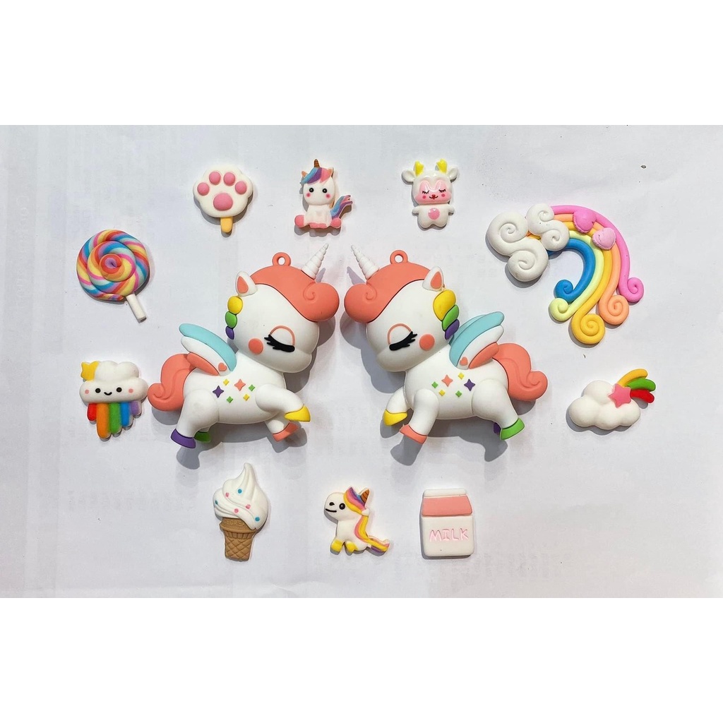 Set Charm /Jibitz gắn dép CROCS hàng cao cấp con to