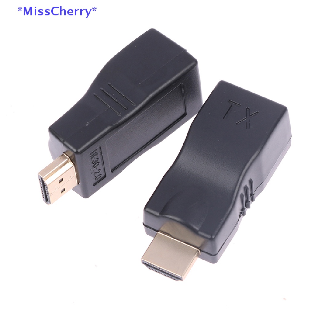 MCHY&gt; HDMI single network extender 30 meters HDMI network amplifier transmitter new