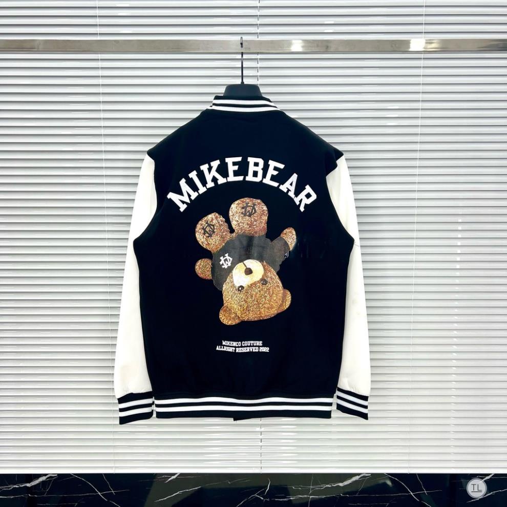 [Sẵn Hàng] Áo Bomber Mikenbear Nam In Gấu Siêu Đẹp - Áo Bomber Nam Nữ In Hình Gấu Cực Xịn