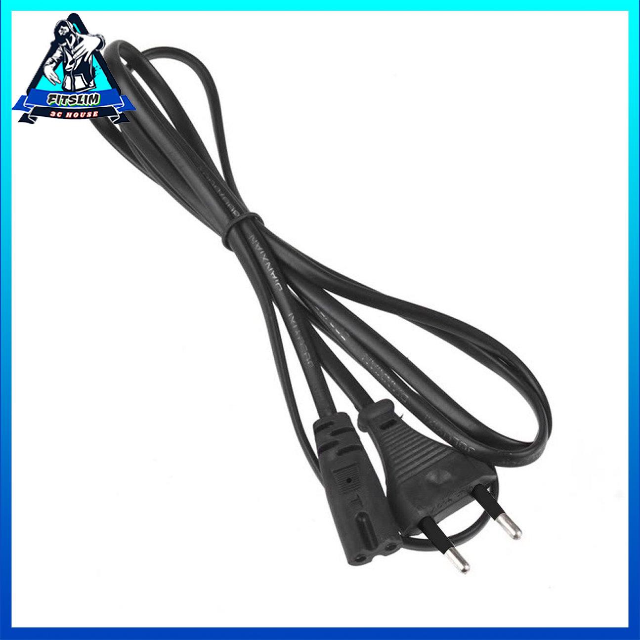 Dây Cáp Nguồn 2 Pin Cho Laptop Dài 1.5m Eu 2-prong