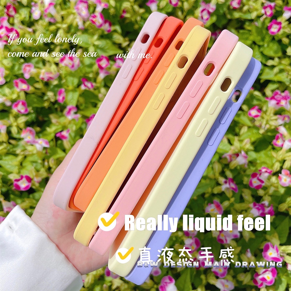 Ốp Điện Thoại Silicon Mềm Chống Sốc Cao Cấp Cho Compatible for iPhone 13 Pro Max IX XS Max XR iPhone 12 11 Pro Max SE2 7 8 Plus