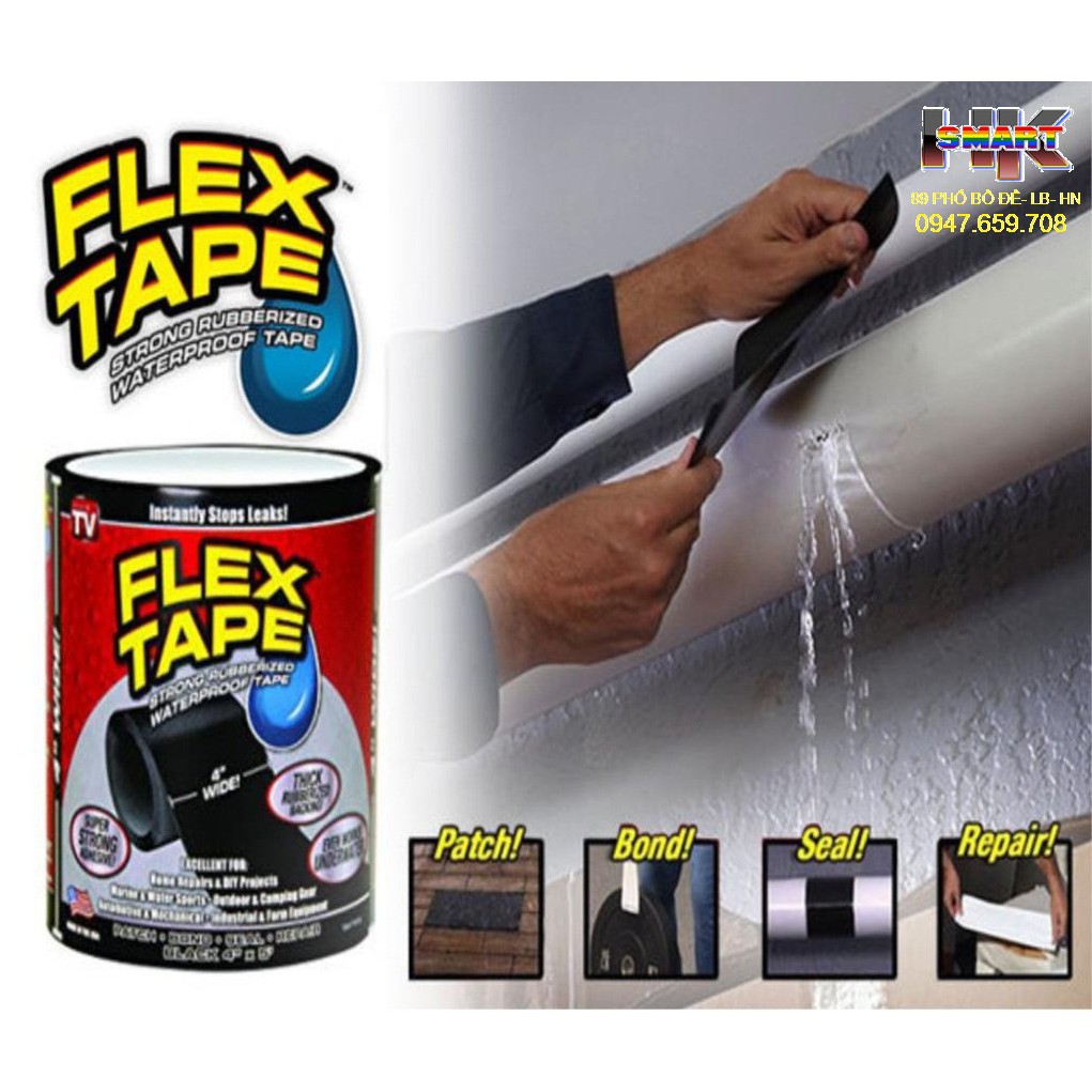 BĂNG KEO SIÊU DÍNH CHỐNG NƯỚC FLEX TAPE