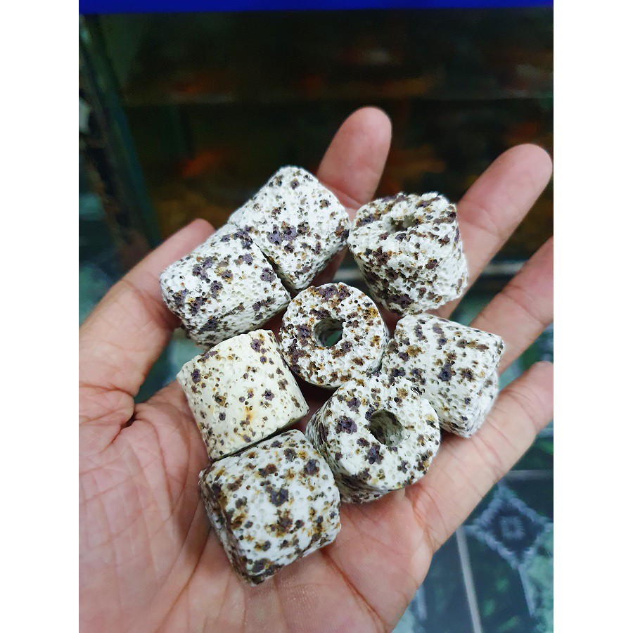 SỨ LỌC VIÊN TRỤ MÈ YEBEN ANEROBIC VẬT LIỆU LỌC HỒ CÁ