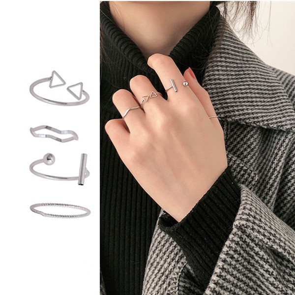 Nhẫn Thời Trang Phong Cách Hàn Quốc B14