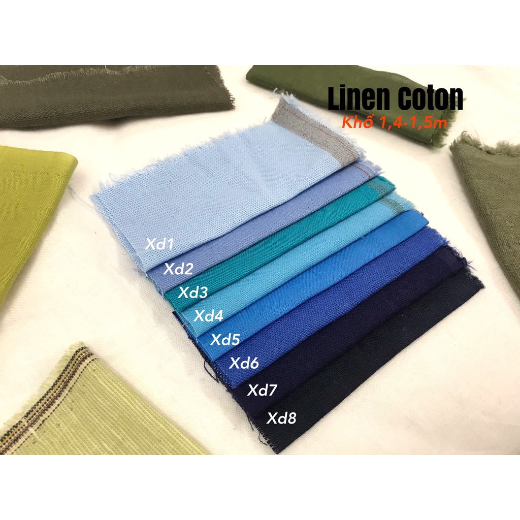 vải linen bột cao cấp