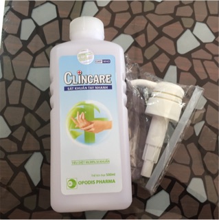 Nước rửa tay nhanh-diệt khuẩn 500ml
