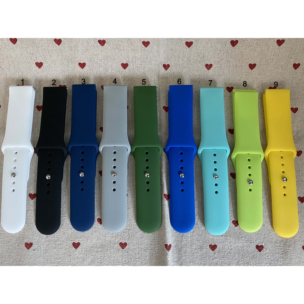 Dây đeo silicone mềm thay thế dành cho Huami Amazfit GTR 42mm 47mm GTR2 GTR 2e GTR 3 pro