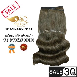 ⚡FREESHIP⚡kẹp phím tóc thật_kẹp nửa đầu bộ 3 phím 60 cm