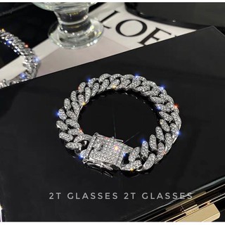 Vòng tay Cuban 2T Glasses