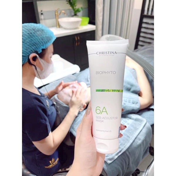 Mặt nạ đắp 6A Christina Biophyto sạch sâu thu nhỏ lỗ chân lông 250 ml