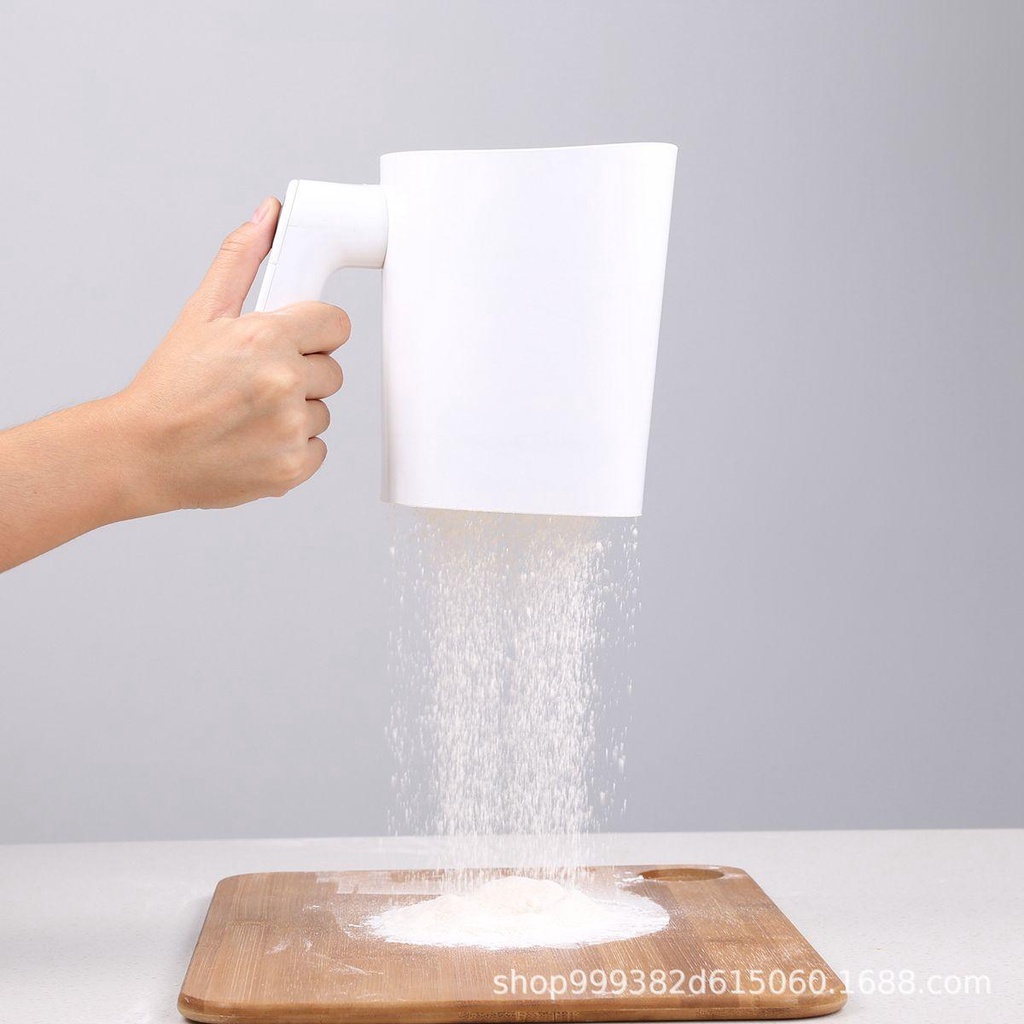 Dụng Cụ Rây Bột Làm Bánh Bằng Thép Không Gỉ Tiện Dụng