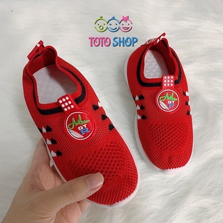 Giày thể thao giày lười cổ bo chun cho bé trai bé gái
