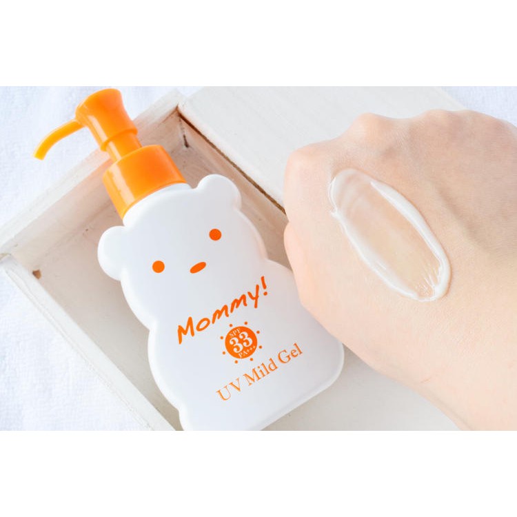 Gel chống nắng trẻ em KISSME Mommy UV Mild Gel N 100g
