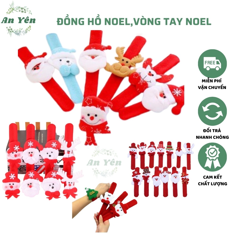 Đồng hồ noel , Vòng tay noel , quà tặng giáng sinh cho các bé