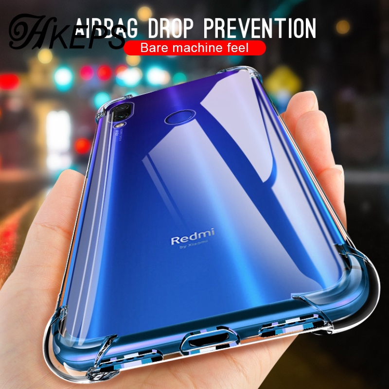 Ốp lưng nhựa dẻo trong suốt chống bụi chống va đập cho Xiaomi Redmi Note 5 6 Pro 6A 5 Plus Poco F1 Mi8 Mi9 5X 6X | WebRaoVat - webraovat.net.vn