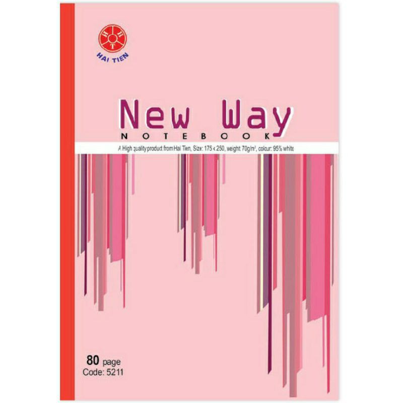 vở kẻ ngang hải tiến new way 80 trang