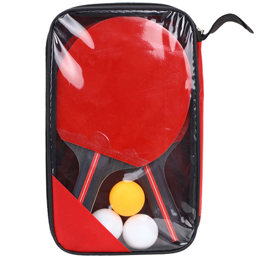 Bộ 2 vợt bóng bàn tặng kèm 3 bóng DODODIOS, cốt vợt 7 lớp, mặt mút đàn hồi, chất lượng đạt chuẩn CHÍNH HÃNG