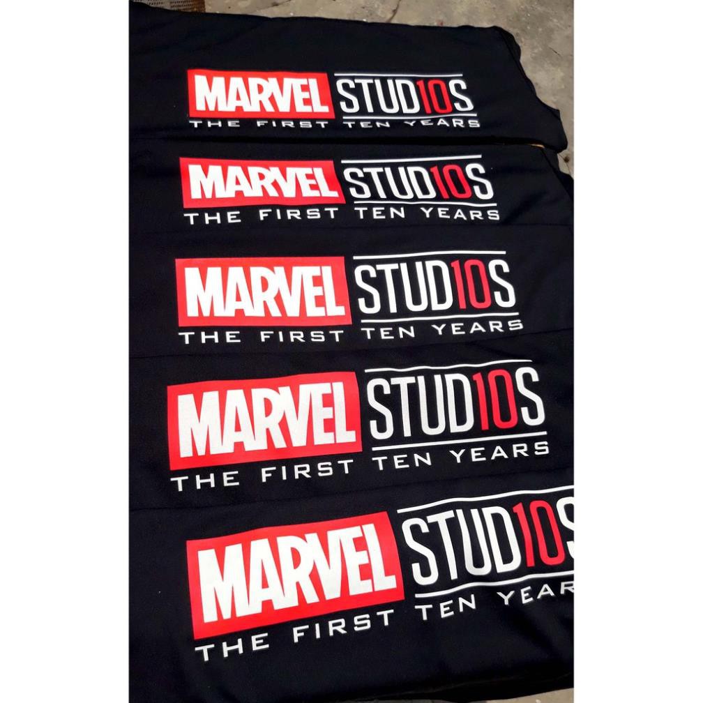 SALE- Áo thun Marvel - Marvel Studios The First 10 Years - giá siêu tốt