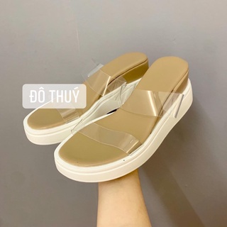Dép đế xuồng quai trong